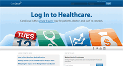 Desktop Screenshot of community.carecloud.com